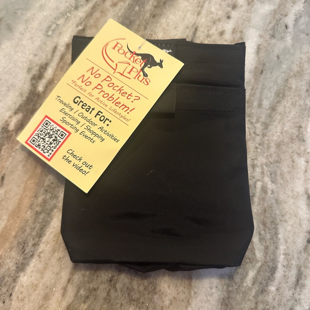Pocket Plus Black Pouch